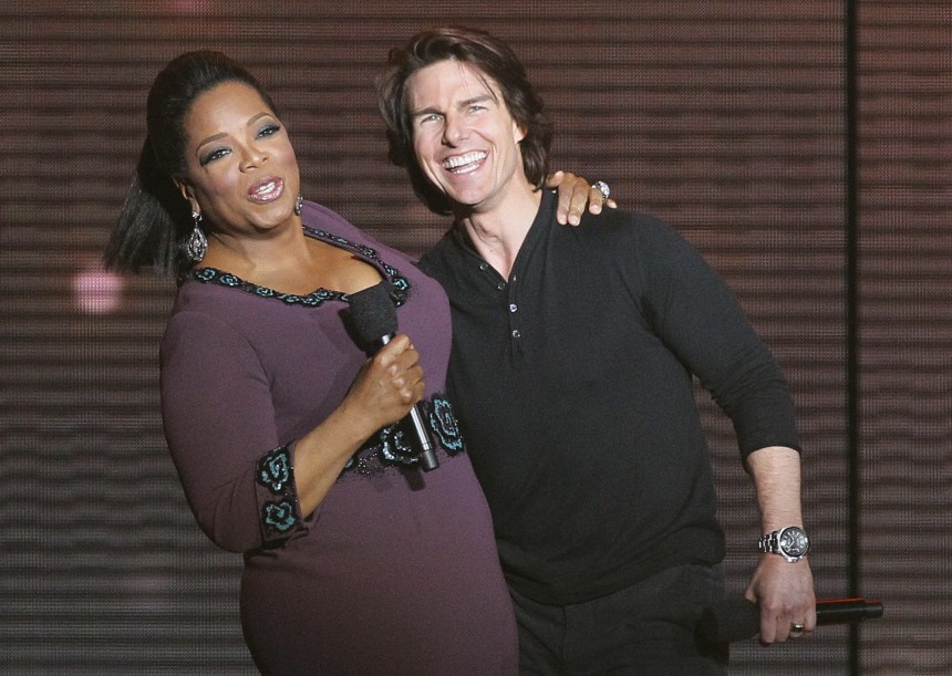 Tom Cruise, Oprah Winfrey