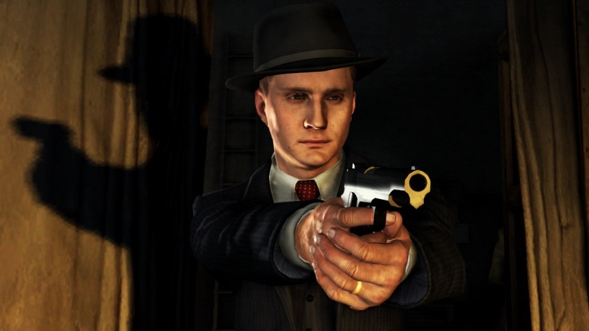 Screenshot LA Noire Pistole