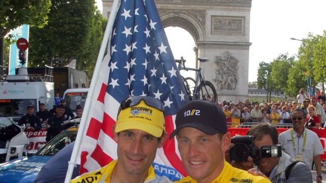 Lance Armstrong und George Hincapie
