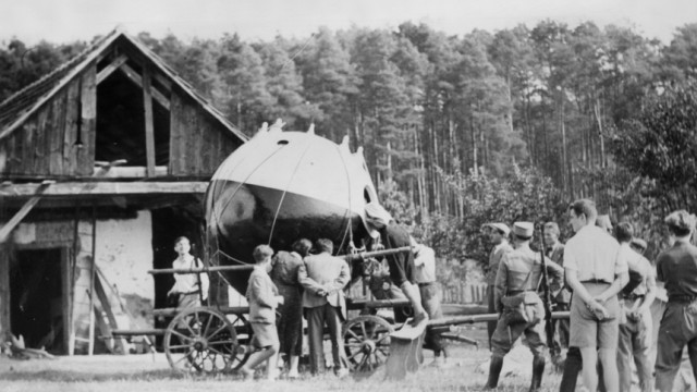 Druckkugel von Auguste Piccards Höhenflug, 1931