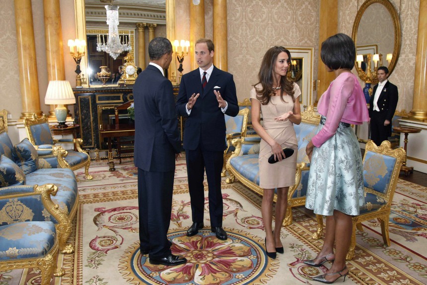 Barack Obama, Michelle Obama, Prince William, Duchess of Cambridge
