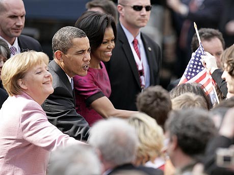 Barack Obama Angela Merkel