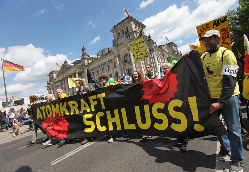 Demo gegen Atomkraft - Berlin