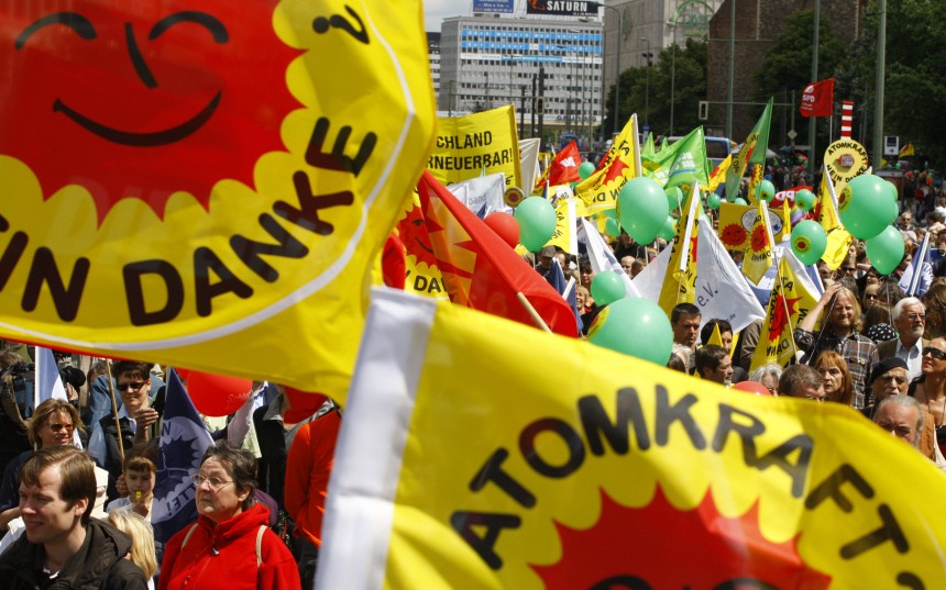 Demo gegen Atomkraft - Berlin