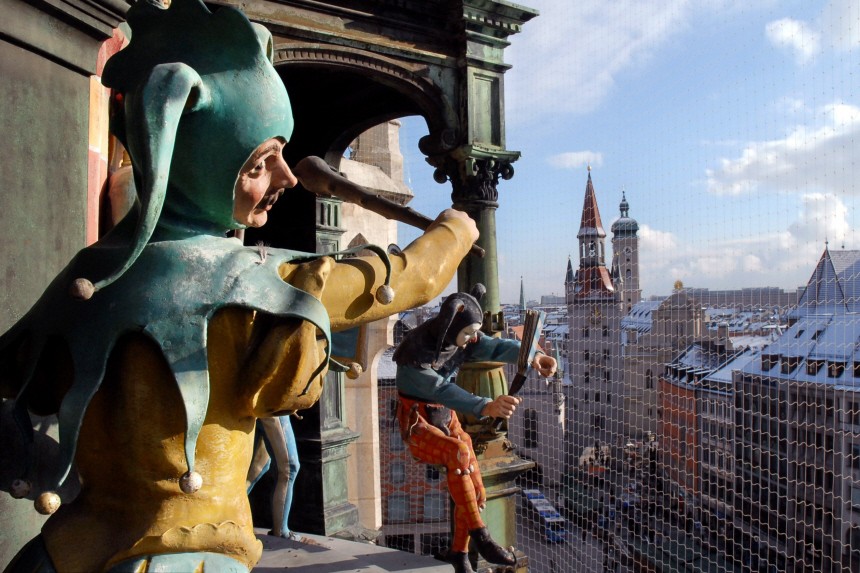 Münchner Glockenspiel restauriert