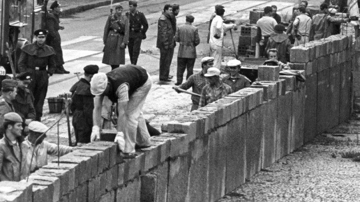 60 Jahre Bundesrepublik - Mauerbau