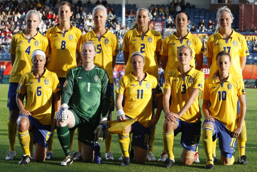 Fussball-WM Frauen - Nationalmannschaft Schweden