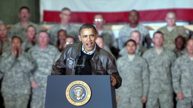 President Obama visits Bagram Airfield