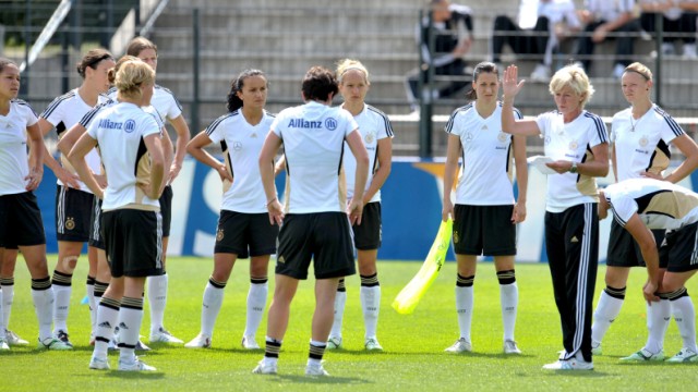 Frauen-WM 2011 - Training Deutschland