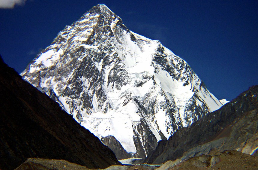 PAKISTAN-MOUNTAIN-PEAK-K2