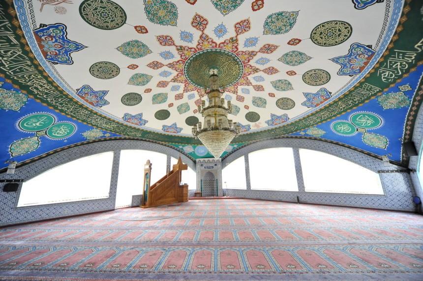 Gebetsraum der Moschee in Pasing, 2011