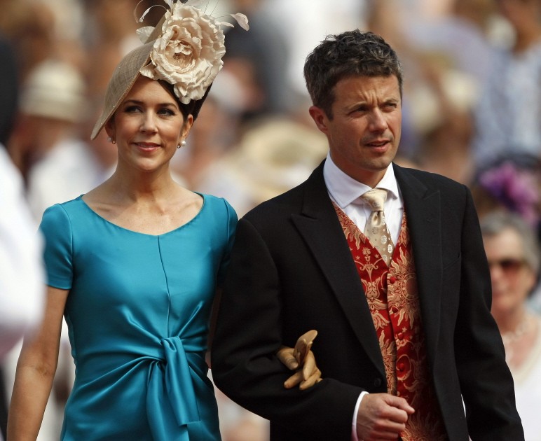 Crown Princess Mary of Denmark and husband Crown Prince Frederik