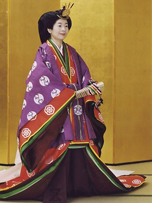 Sayako im Kimono