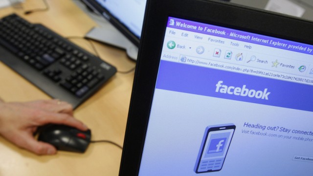 File photograph of  Facebook page