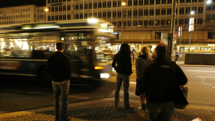 Münchner Nachtbus N33, 2004