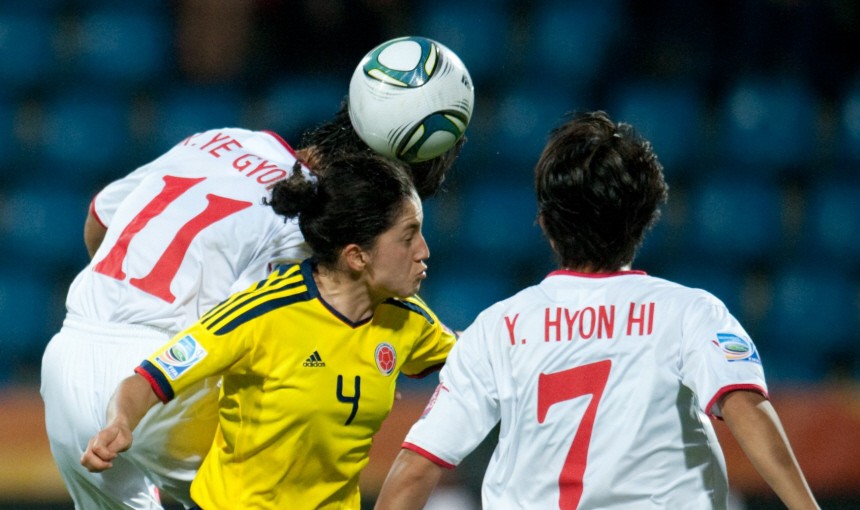 Frauen-WM 2011 - Nordkorea - Kolumbien