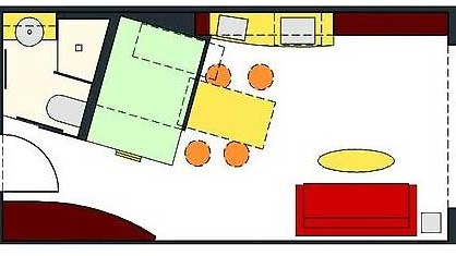 Serie "Einrichten" (31): Ein Vorschlag für ein Hochbett: Darunter parkt der Esstisch und wird bei Bedarf groß herausgefahren.