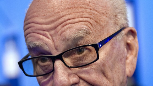 File photo of News Corporation CEO Murdoch attending the eG8 forum in Paris
