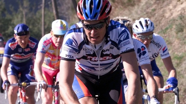 Radsport: Interview mit Frankie Andreu: Frankie Andreu bei der Tour im Jahr 2000 - damals war der heute 44-Jährige Lance Armstrongs Teamkollege.