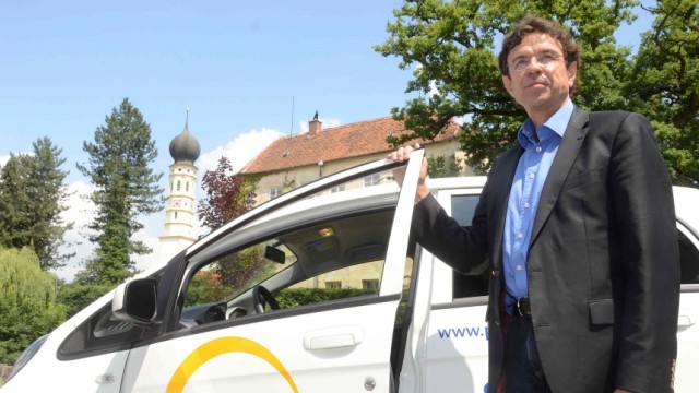 Energiewende im Landkreis: Andreas Hänel ist Vorstandsvorsitzender Firma Phoenix Solar aus Sulzemoos. Er setzt auf Sonnenstrom.