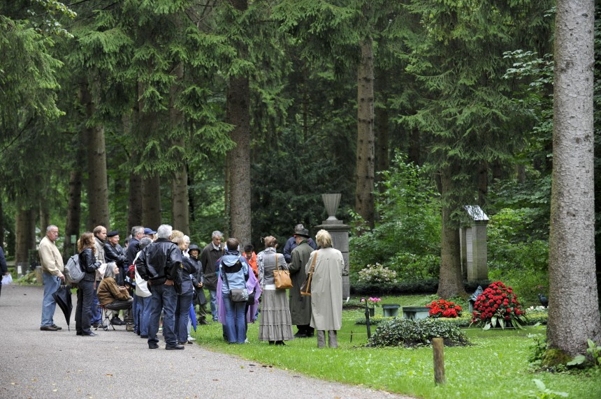 Michael-Ende-Tag auf dem Walfriedhof in München, 2010