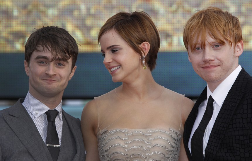 Daniel Radcliffe, Emma Watson, Rupert Grint,
