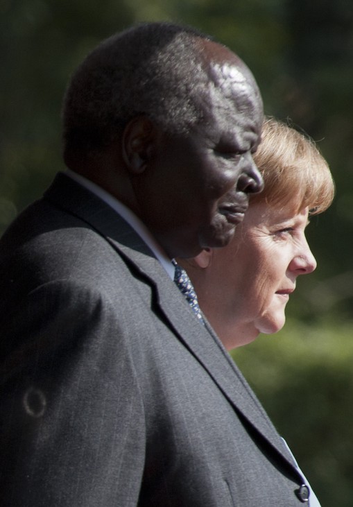 Kanzlerin Angela Merkel besucht Kenia