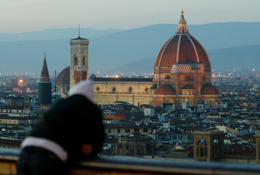 Stadtansicht von Florenz mit dem Dom