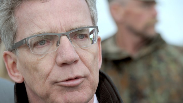 Bundeswehr - Verteidigungsminister de Maiziere