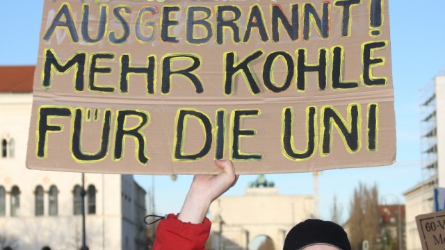 Studentendemonstration in München, 2009