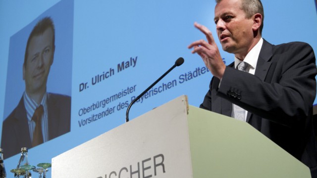 Sitzung des Bayerischen Städtetages - Ulrich Maly
