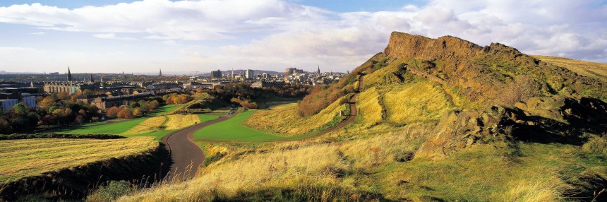 Ein Stück Highlands in der Stadt ? Der Holyrood Park in Edinburgh