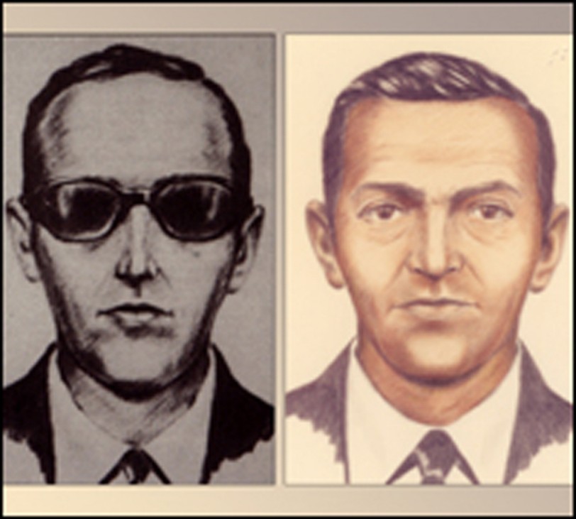 FBI sketch of accused skyjacker D.B. Cooper