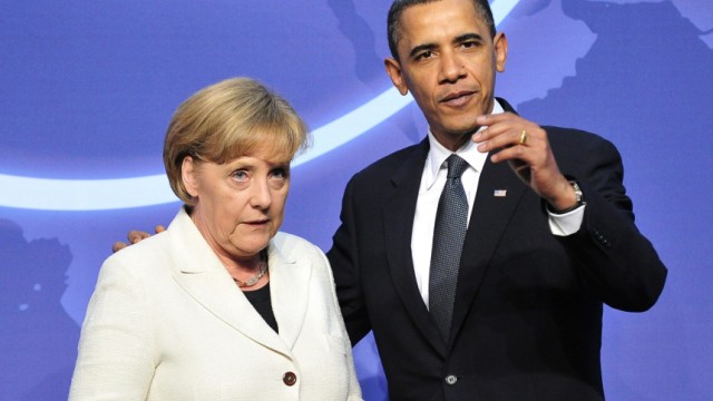 Internationaler Gipfel zur Atomsicherheit - Merkel und Obama
