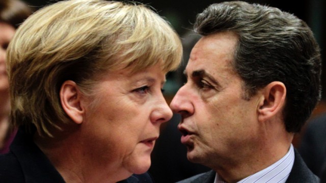 Krise an den Boersen: Merkel will mit Sarkozy telefonieren