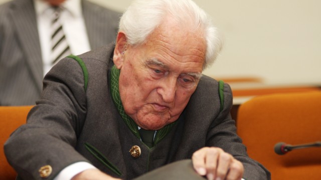 Urteilsverkündung gegen Josef Scheungraber, 2009
