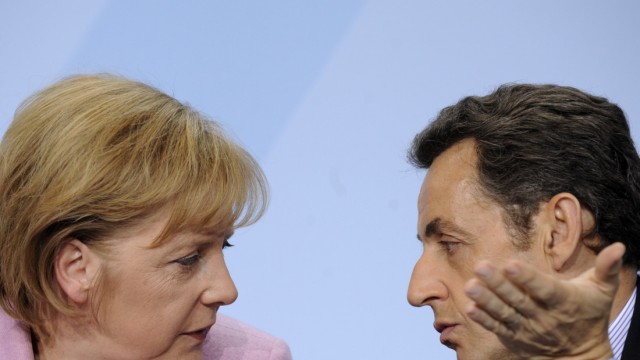 Merkel und Sarkozy muessen wieder ran
