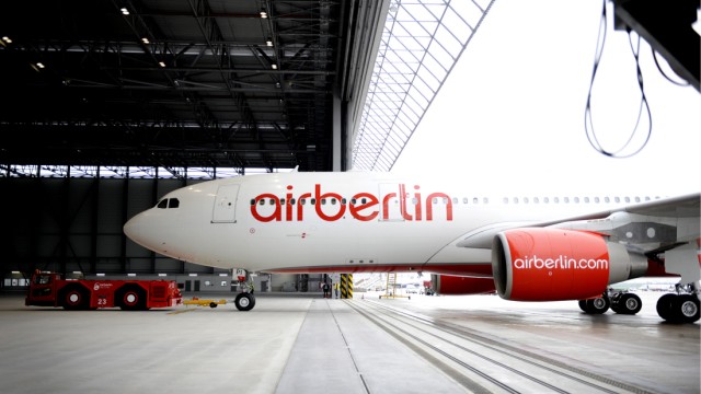 Air Berlin kuendigt Sparprogramm an
