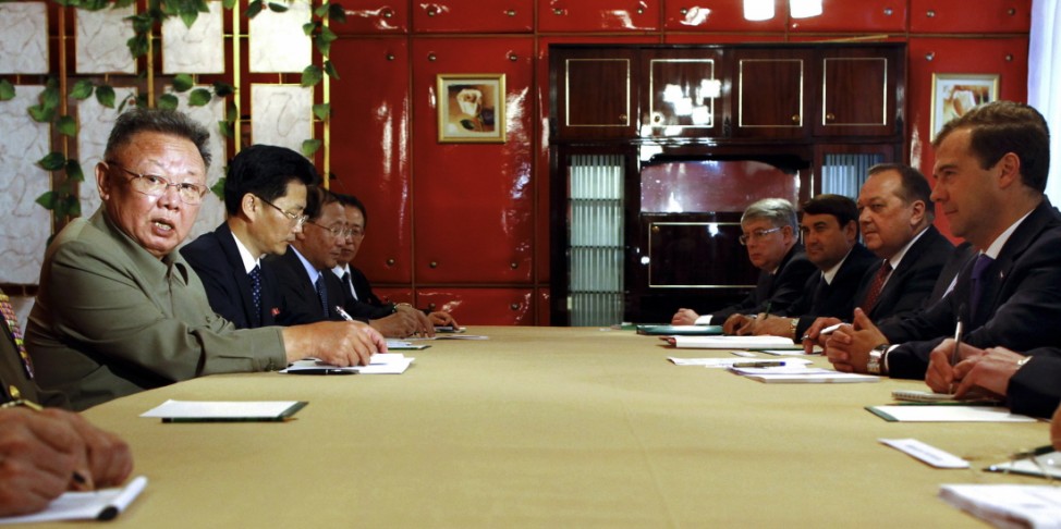 Dmitry Medvedev, Kim Jong Il