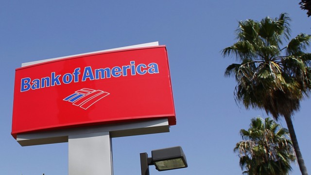 File image of  Bank of America office in Burbank California