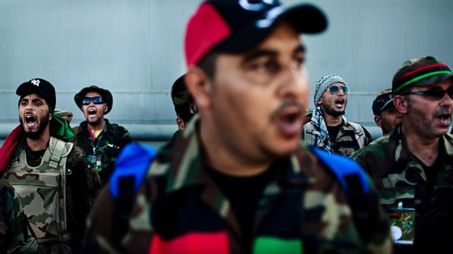 Libyan Rebels Sieze Control Of Tripoli From Gaddafi Forces