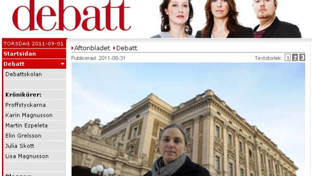 Aftonbladet Debatte Klarnamen