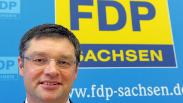 Landtagswahl Sachsen - Holger Zastrow FDP