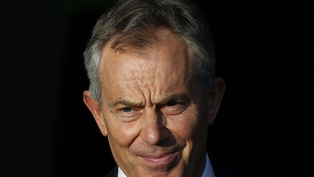 File photo of former British Prime Minister Tony Blair in London