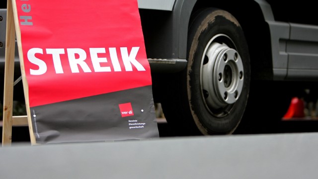 Lastwagen-Demo für Speditionstarif