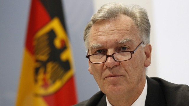German BKA president Ziercke addresses news conference in Berlin