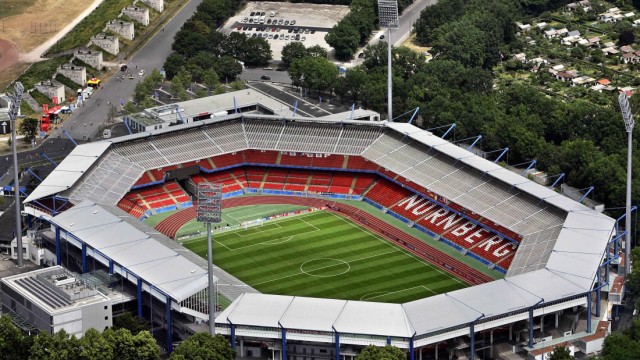Das Frankenstadion in Nürnberg, 2005