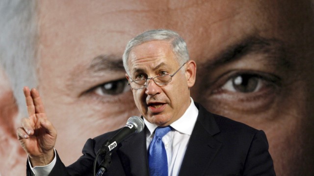 Vor Richtungswahl in Israel - Benjamin Netanjahu