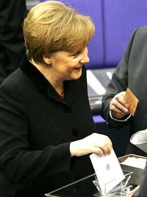 Die Wahl von Angela Merkel