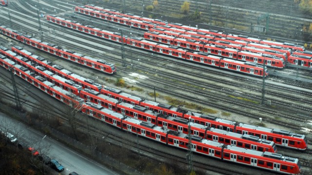 S-Bahn Züge in München, 2008,